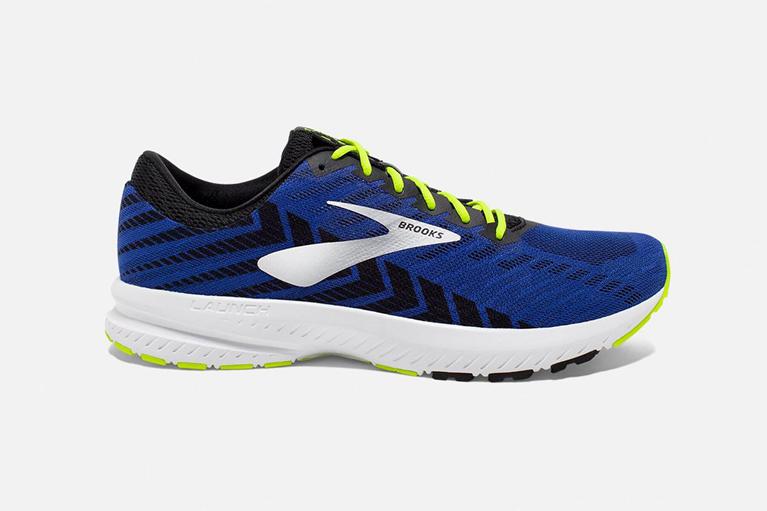 Brooks Launch 6 Road Running Shoes - Men's - Blue (90738-UYXO)